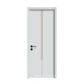 GO-H1018 White Color Solid Rubber Wood Door  Manufacture Red Oak Solid Core Wooden Door